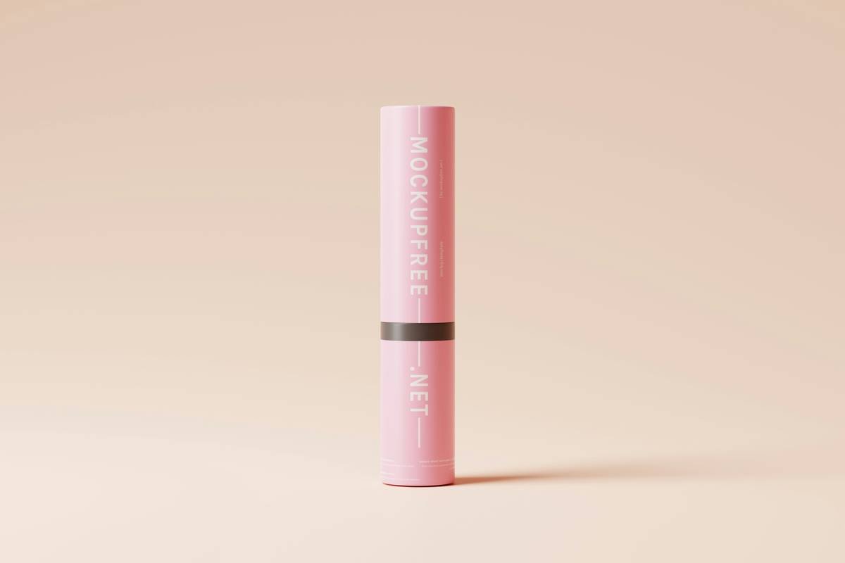 Side-by-side comparison showing freehand vs. lip stencil application: stencil delivers sharper edges, better symmetry, and 30% faster application time
